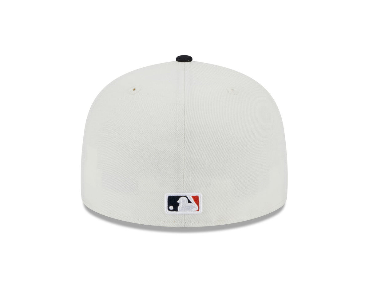 Detroit Tigers 1984 World Series Cream/Navy New Era Retro 59FIFTY Fitted Hat
