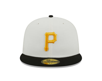 Pittsburgh Pirates 76th World Series Cream/Black New Era Retro 59FIFTY Fitted Hat