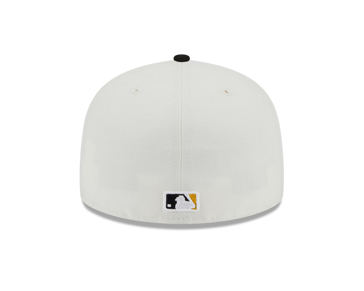 Pittsburgh Pirates 76th World Series Cream/Black New Era Retro 59FIFTY Fitted Hat