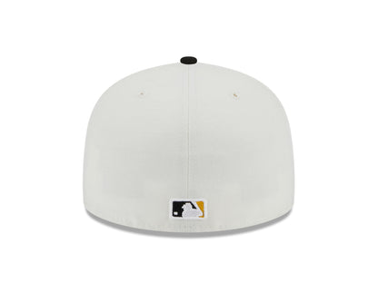 Pittsburgh Pirates 76th World Series Cream/Black New Era Retro 59FIFTY Fitted Hat