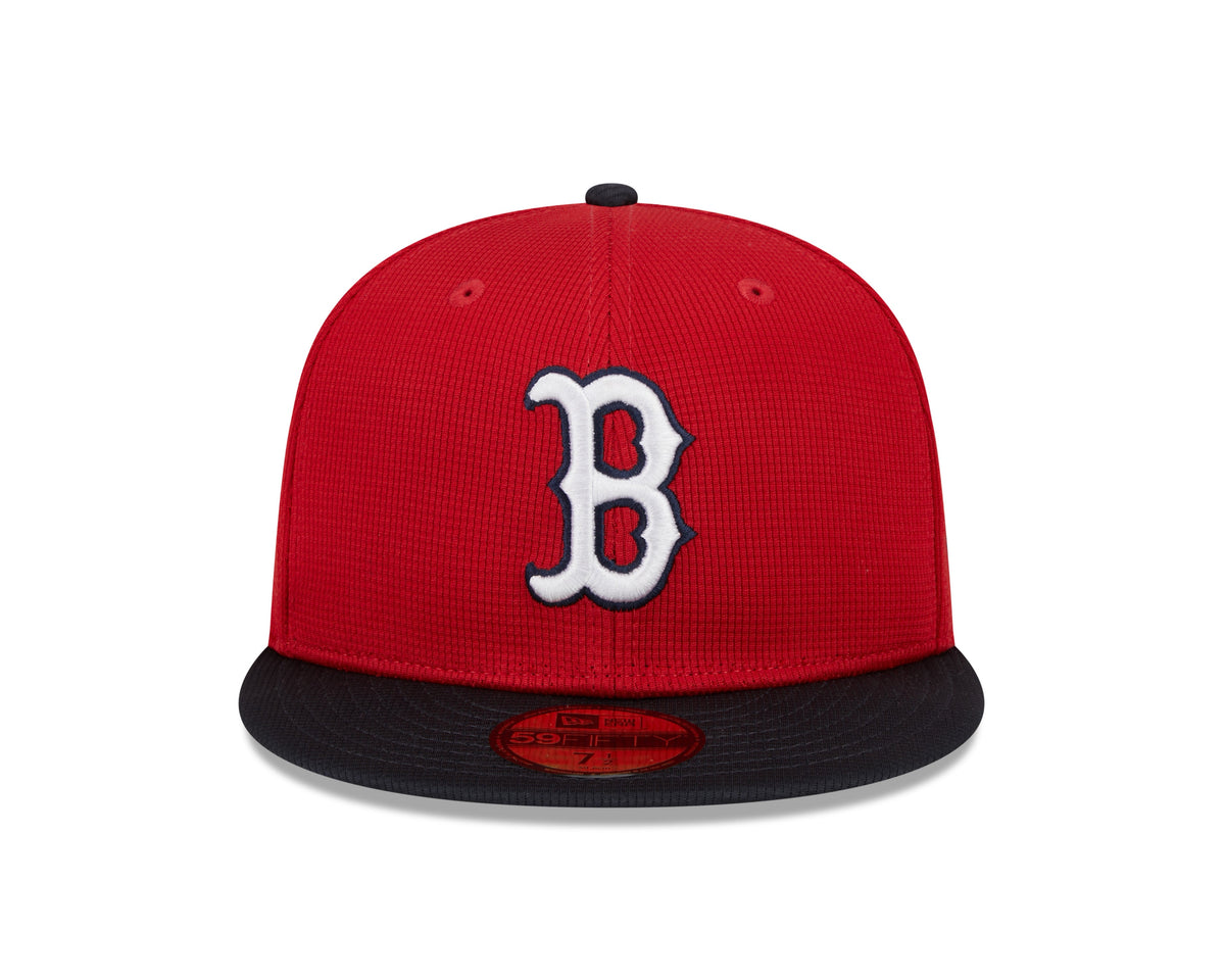 Boston Red Sox New Era Red/Navy 2025 Spring Training 59FIFTY Fitted Hat