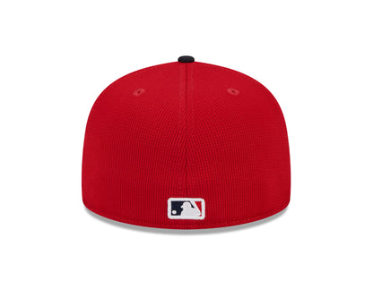 Boston Red Sox New Era Red/Navy 2025 Spring Training 59FIFTY Fitted Hat