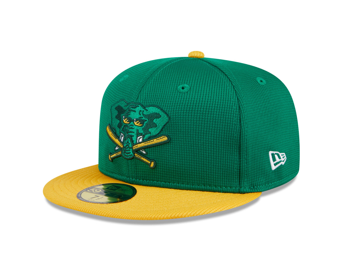 Men's Oakland Athletics New Era Green 2024 Batting Practice 59FIFTY Fitted Hat