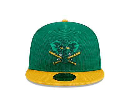 Men's Oakland Athletics New Era Green 2024 Batting Practice 59FIFTY Fitted Hat