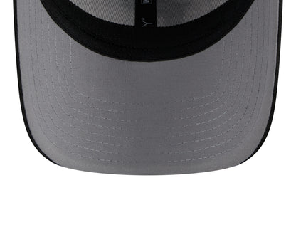 Men's Miami Marlins New Era 2024 Batting Practice White/Black 39THIRTY Flex-Fit Hat