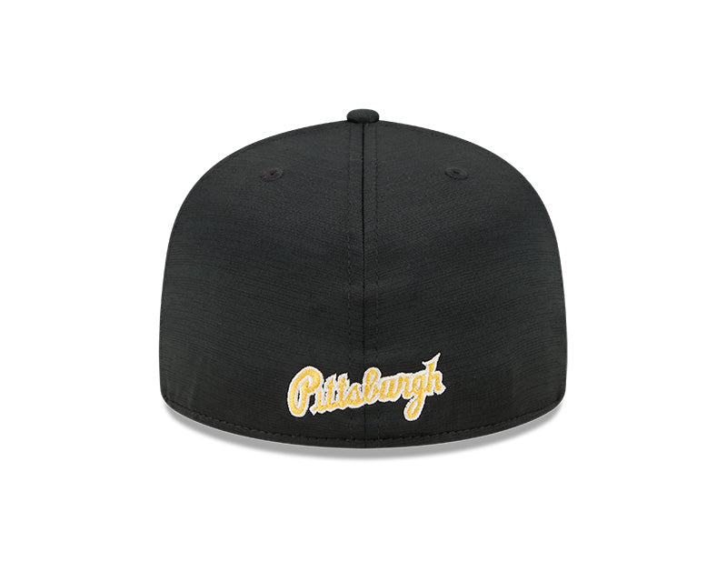 Men's Pittsburgh Pirates New Era Black 2024 Alternate Clubhouse 1914 59FIFTY Fitted Hat