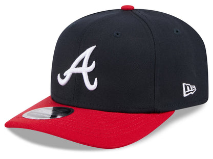 Atlanta Braves New Era Navy/Red 9SEVENTY Adjustable Hat