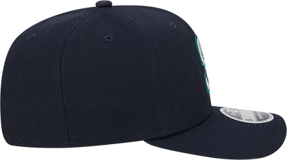 Seattle Mariners New Era Home Navy 9SEVENTY Adjustable Hat-Player Replica