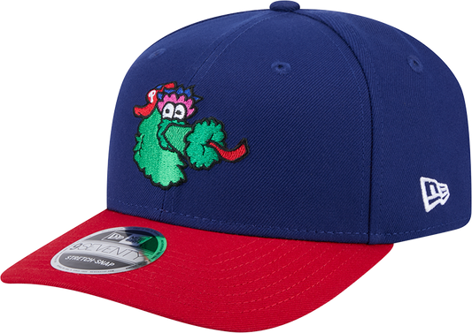 Philadelphia Phillies Blue/Red Phanatic New Era 9SEVENTY Stretch Snap Adjustable Hat