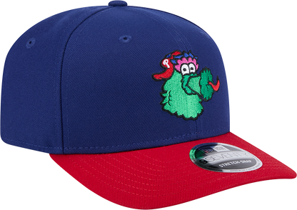 Philadelphia Phillies Blue/Red Phanatic New Era 9SEVENTY Stretch Snap Adjustable Hat