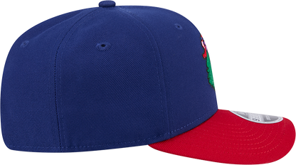 Philadelphia Phillies Blue/Red Phanatic New Era 9SEVENTY Stretch Snap Adjustable Hat