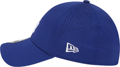 MLB Los Angeles Dodgers New Era Mid Perf 39THIRTY Flex Fit Hat - Royal