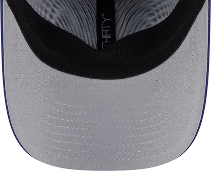 MLB Los Angeles Dodgers New Era Mid Perf 39THIRTY Flex Fit Hat - Royal