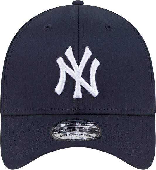 MLB New York Yankees New Era Mid Perf 39THIRTY Flex Fit Hat - Navy