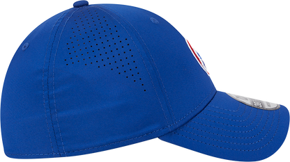 MLB Chicago Cubs New Era Mid Perf 39THIRTY Flex Fit Hat - Blue