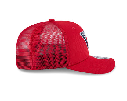 Cleveland Guardians New Era Red 2025 Spring Training 9SEVENTY Trucker Hat