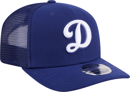 Los Angeles Dodgers New Era Royal 9SEVENTY Trucker Adjustable Hat