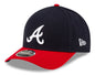 Atlanta Braves Navy/Red New Era Player Replica M-Crown 9FORTY Adjustable Hat