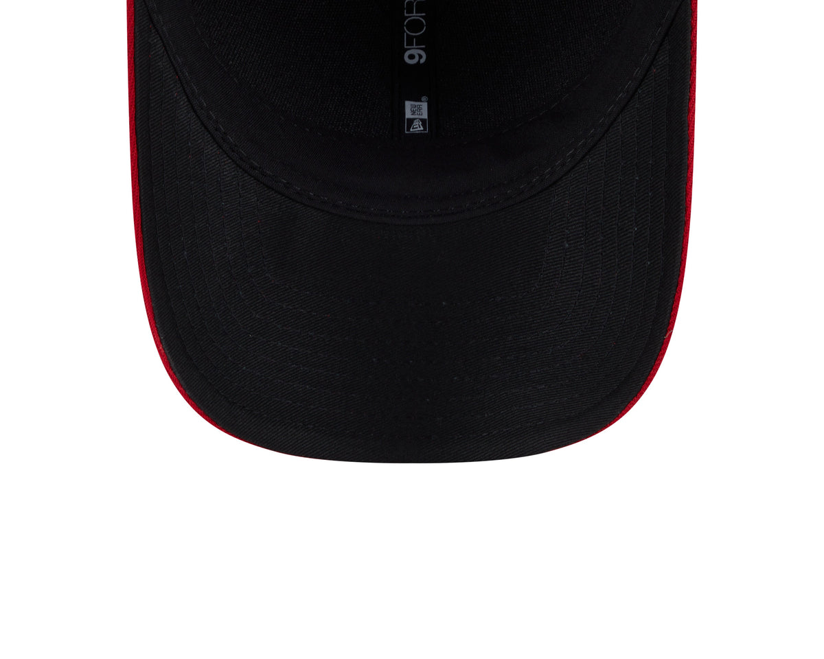 Atlanta Braves Navy/Red New Era Player Replica M-Crown 9FORTY Adjustable Hat