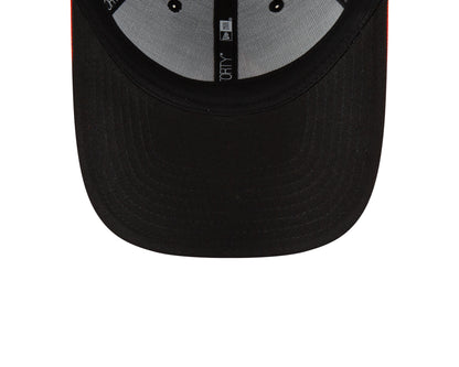 Gorra ajustable 9FORTY New Era Player Replica M-Crown de los Baltimore Orioles en negro/naranja