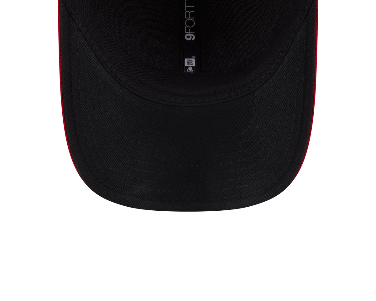 Gorra ajustable 9FORTY New Era Player Replica M-Crown roja alternativa de los Texas Rangers