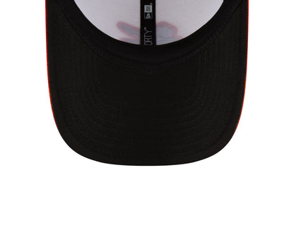 Gorra ajustable 9FORTY New Era Player Replica M-Crown de los Baltimore Orioles en blanco/naranja/negro