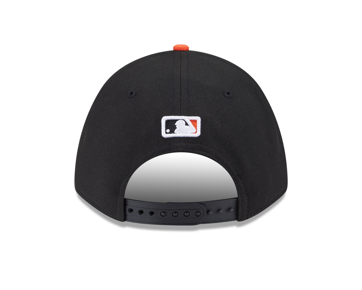 Baltimore Orioles Black/Orange Road New Era Player Replica M-Crown 9FORTY Adjustable Hat
