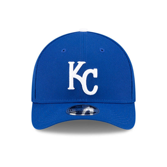 Gorra ajustable New Era Player Replica M-Crown 9FORTY azul de los Kansas City Royals