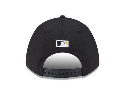 Pittsburgh Pirates Black New Era Player Replica M-Crown 9FORTY Adjustable Hat