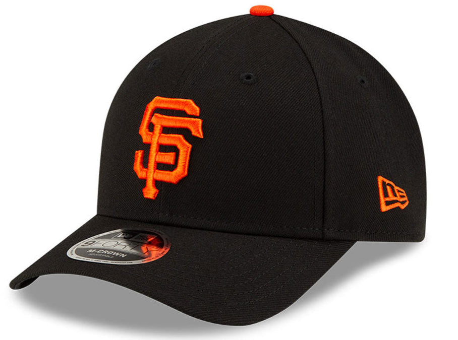 Gorra ajustable 9FORTY M-Crown negra New Era Player Replica de los San Francisco Giants