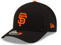 Gorra ajustable 9FORTY M-Crown negra New Era Player Replica de los San Francisco Giants