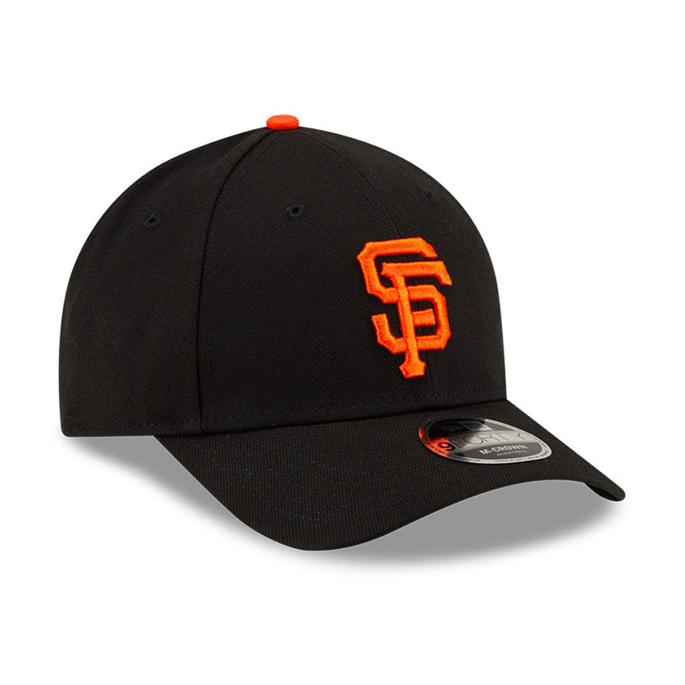 Gorra ajustable 9FORTY M-Crown negra New Era Player Replica de los San Francisco Giants