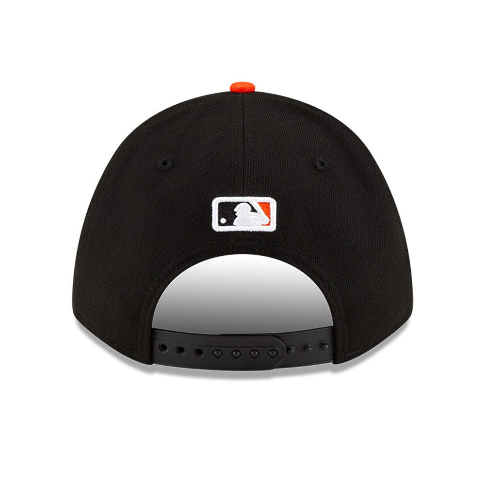 Gorra ajustable 9FORTY M-Crown negra New Era Player Replica de los San Francisco Giants