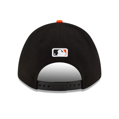 Gorra ajustable 9FORTY M-Crown negra New Era Player Replica de los San Francisco Giants