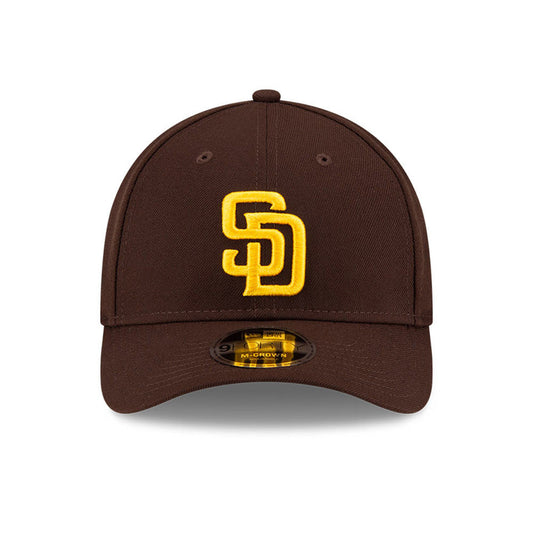 Gorra ajustable 9FORTY M-Crown réplica de jugador New Era de los Padres de San Diego en color marrón