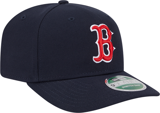 Boston Red Sox Navy New Era Player Replica 9SEVENTY Stretch Snap Adjustable Hat
