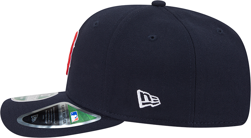 Boston Red Sox Navy New Era Player Replica 9SEVENTY Stretch Snap Adjustable Hat