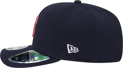 Boston Red Sox Navy New Era Player Replica 9SEVENTY Stretch Snap Adjustable Hat