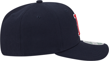 Boston Red Sox Navy New Era Player Replica 9SEVENTY Stretch Snap Adjustable Hat
