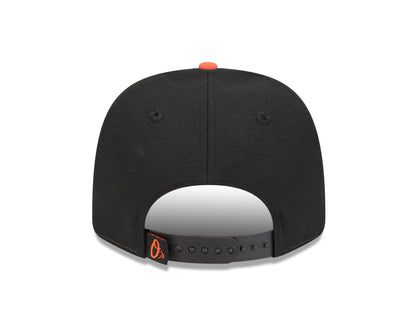 Gorra ajustable Stretch Snap New Era Player Replica 9SEVENTY de los Baltimore Orioles de local