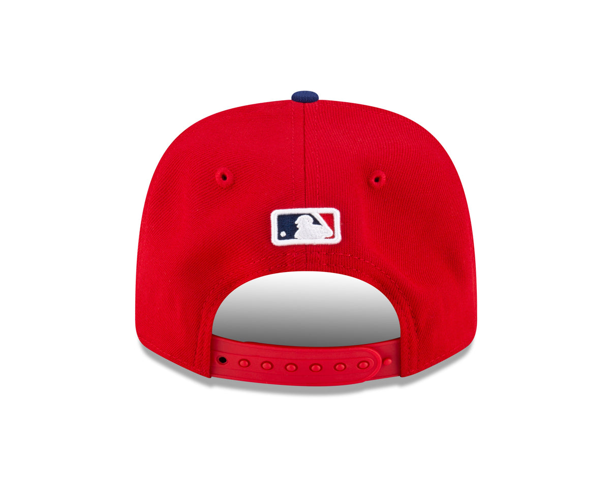 Philadelphia Phillies Red New Era Player Replica 9SEVENTY Stretch Snap Adjustable Hat