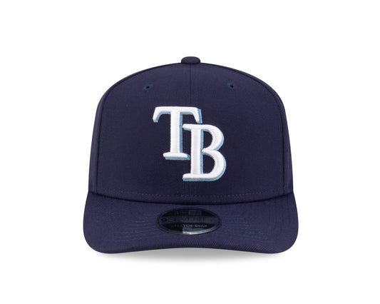 Tampa Bay Rays Navy New Era Player Replica 9SEVENTY Stretch Snap Adjustable Hat