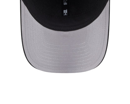Gorra ajustable Boston Red Sox en blanco y negro New Era M-Crown 9FORTY