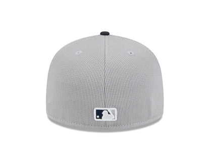 New York Yankees New Era Road Grey 2025 Spring Training 59FIFTY Fitted Hat
