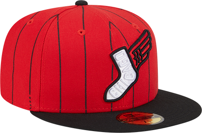 Chicago White Sox New Era 2025/26 City Connect 59FIFTY Fitted Hat - Red/Black