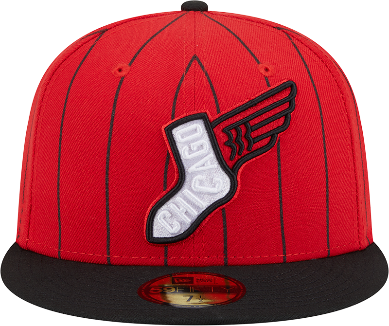 Chicago White Sox New Era 2025/26 City Connect 59FIFTY Fitted Hat - Red/Black