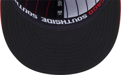 Chicago White Sox New Era 2025 City Connect Alternate 59FIFTY Fitted Hat - Black/Red