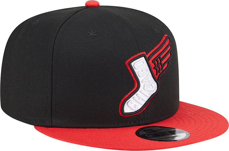 Chicago White Sox New Era 2025 City Connect Alternate 9FIFTY Snapback Hat - Red/Black