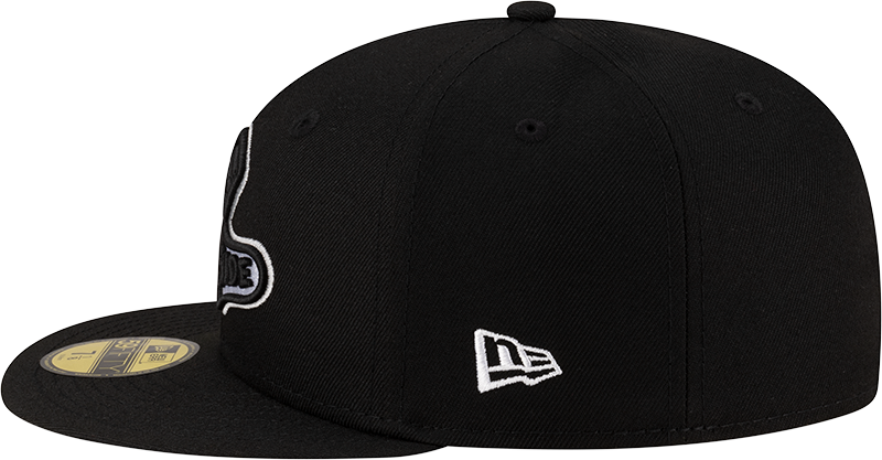 Gorra ajustada 59FIFTY New Era 2025 City Connect de los Chicago White Sox para práctica de bateo en colores del equipo -Negro