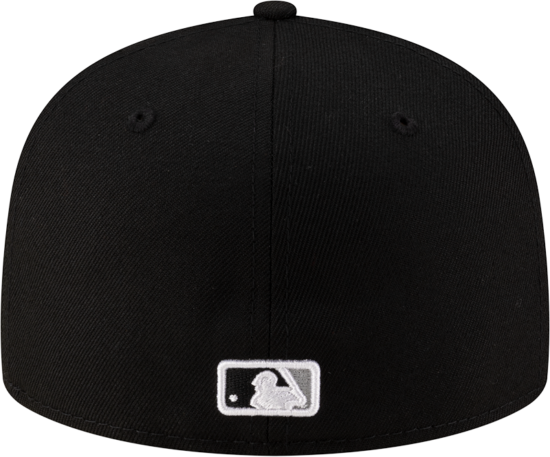Gorra ajustada 59FIFTY New Era 2025 City Connect de los Chicago White Sox para práctica de bateo en colores del equipo -Negro